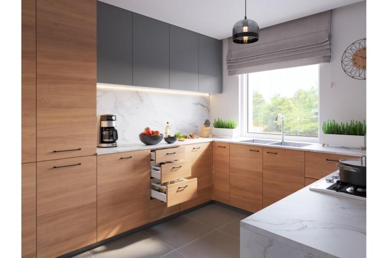 Fabricio C=192 mm negro mate 1208966000