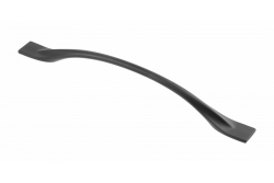 Manija Zamak FLOW C = 192 mm negro mate 1208966038