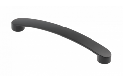 Manija de Zamak GENOA, longitud 128 mm, negro mate 1208966089