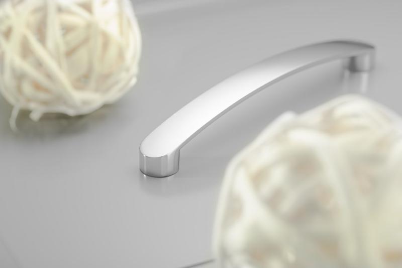 Manija de Zamak GENUA C=160mm aluminio 1208966092