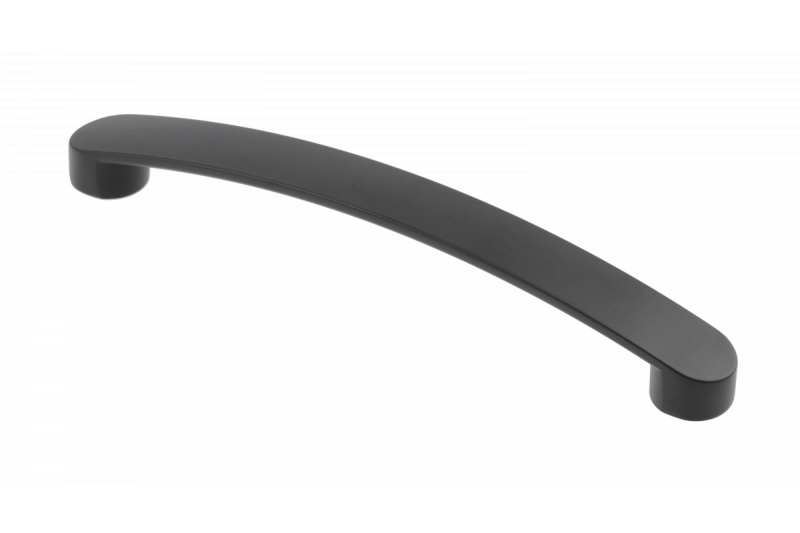 Manija de Zamak GENOA, longitud 160 mm, negro mate 1208966093