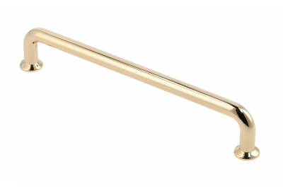 Zamak handle NORD C = 128 mm shiny gold 1208966144