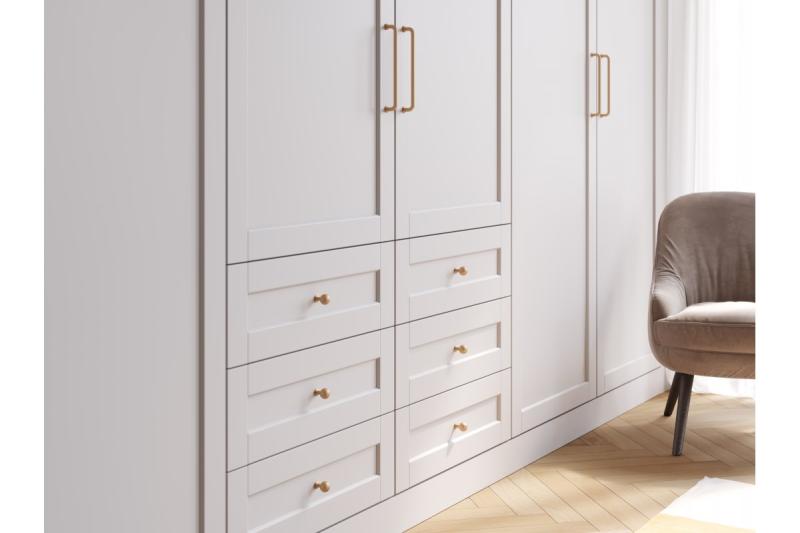 Manija de Zamak NORD C = 320 mm oro cepillado 1208966154