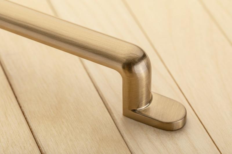 Manija de Zamak OTTO C = 160 mm champagne 1208966181