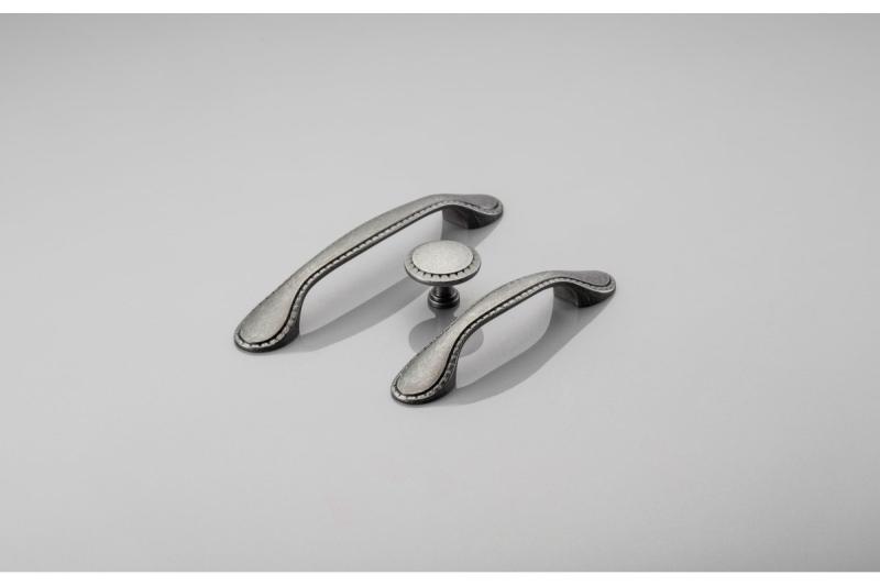 Manija Zamak PALERMO C=128 mm plata antigua 1208966182