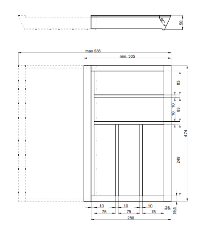 Decor Cutle Cubiertos Ajustables Color Haya 1208966290