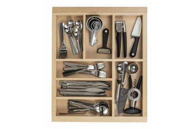 Decor Cutle Cubiertos Bandejas Cocina Inserto Ajustable para Armarios de 600-1000mm 1208966291