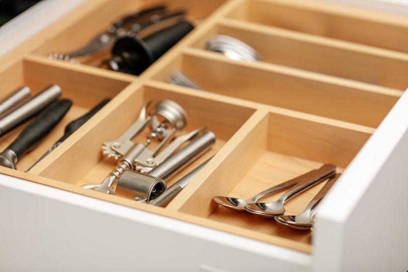 Decor Cutle Cubiertos Bandejas Cocina Inserto Ajustable para Armarios de 600-1000mm 1208966291