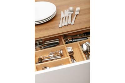 Decor Cutle Bandejas para Cubiertos Cocina Organizador de Cubiertos Ajustable 1208966292