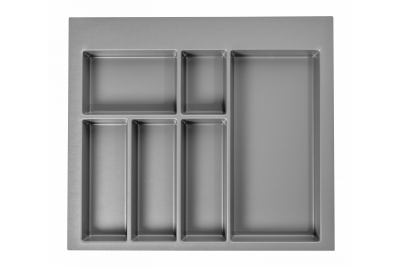 Decor Cutle Bandejas para cubiertos Inserto para cajón de cocina 600 Antracita 1208966378
