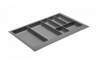 Decor Cutle Organizador de Cubiertos Inserto para Cajón de Cocina 800 Antracita 1208966380