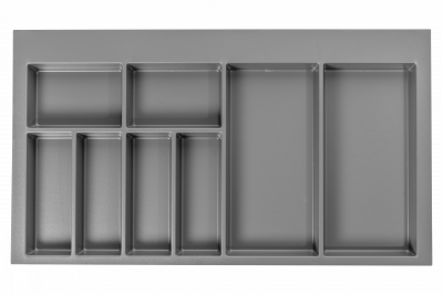 Decor Cutle Bandejas para Cubiertos Inserto para Cajón de Cocina 900 Antracita 1208966382