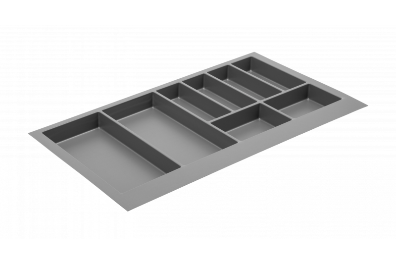 Decor Cutle Bandejas para Cubiertos Inserto para Cajón de Cocina 900 Antracita 1208966382