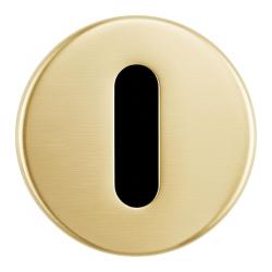 Sensor infrarrojo Waterevolution Flow para lavabo empotrado con alimentación de red PVD dorado claro T118EEWGE