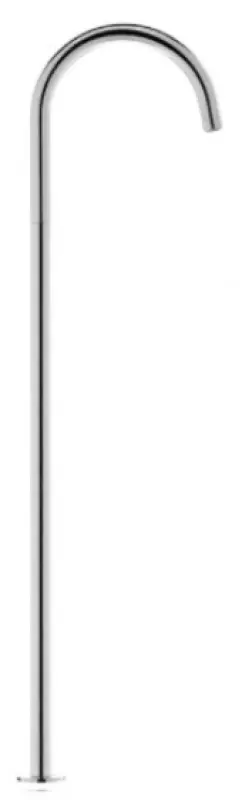 Grifo Waterevolution Flow para lavabo de pie caño PVD Cobre cepillado T1677CPE (kloon)