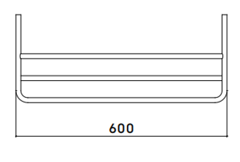Revolución del agua toallero de flujo de latón A118LE