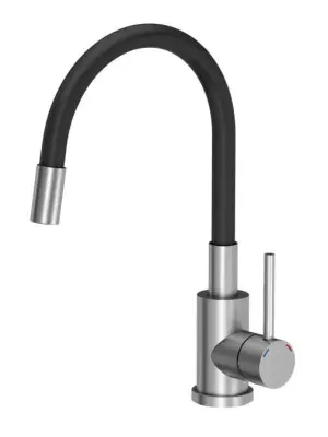 Quadri Dixton 50 Set stainless steel sink 500x450 mm with tap hole, inset and stainless steel Bristol kitchen tap