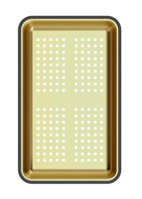 Quadri golden strainer bowl 38x23cm for Newport sinks 1208967506