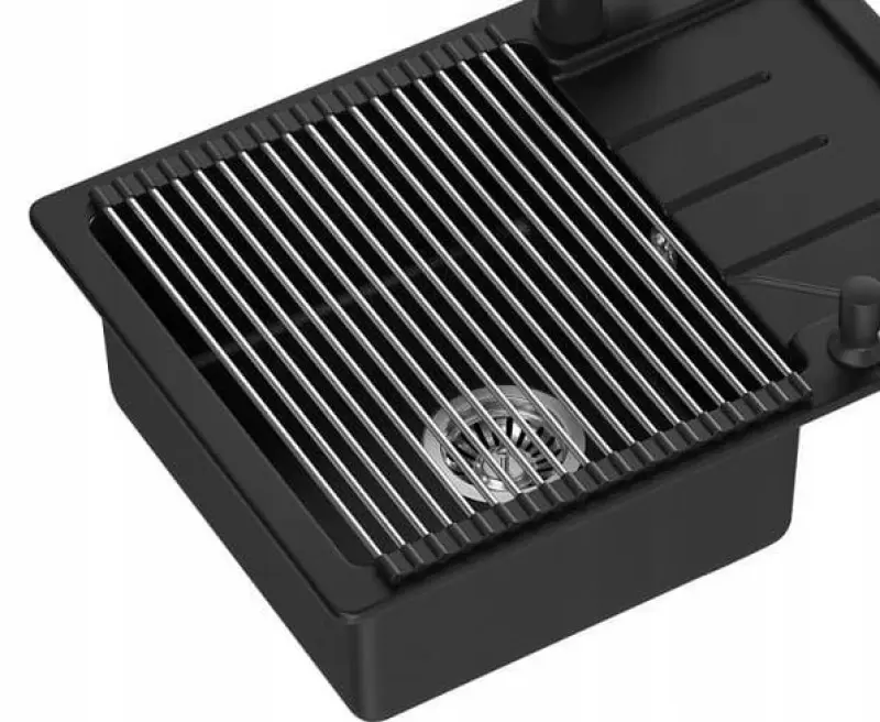 Quadri tapete enrollable negro 39 x 26 cm para el fregadero 1208967513