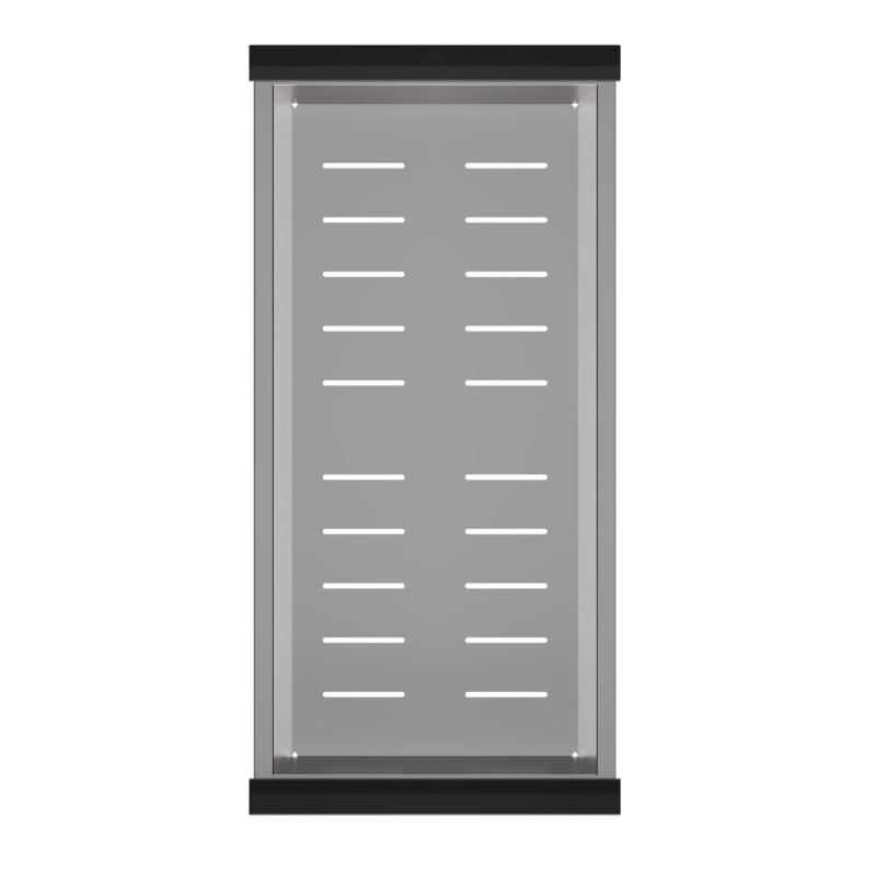 Quadri recipiente para restos de acero inoxidable 425x200mm para fregaderos 1208967516