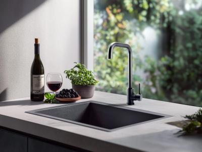 Pure.Sink Elite Steel Pure kitchen faucet PVD Gun metal PS8010-61