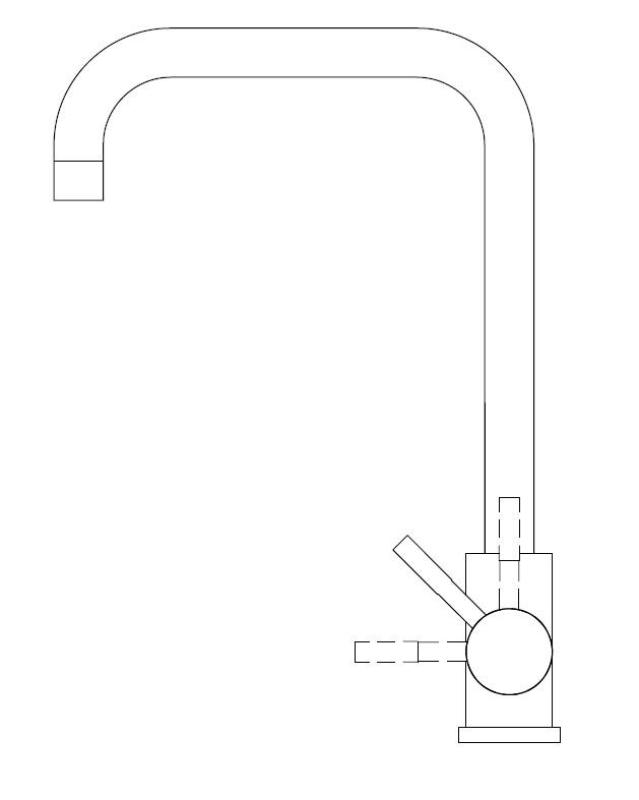 Grifo de cocina Pure.Sink Elite Steel Pure PVD Gun Metal PS8010-61