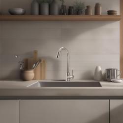 Grifo de cocina Pure.Sink Elite Steel Stream acero inoxidable PS8044-02
