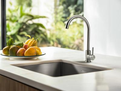 Pure.Sink Elite Steel Stream kitchen faucet stainless steel PS8044-02
