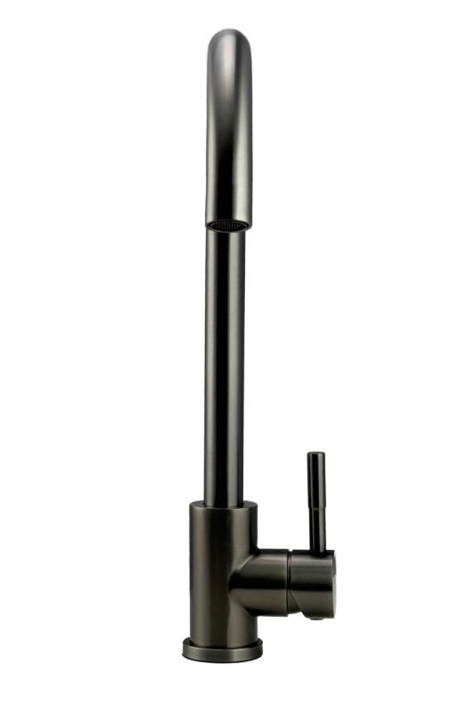 Grifo de cocina Pure.Sink Elite Steel Stream PVD Gun metal PS8044-61