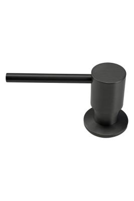 Pure.Sink Elite Steel Shine built-in soap dispenser PVD Gun Metal, refillable from above PS9010-61