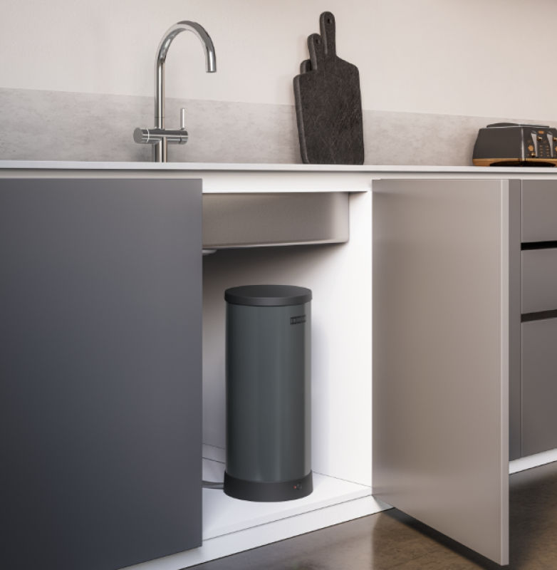 Franke Maris Water Hub 7L Boiler 3-1 con grifo electrónico de agua hirviendo táctil cromado 160.0713.580