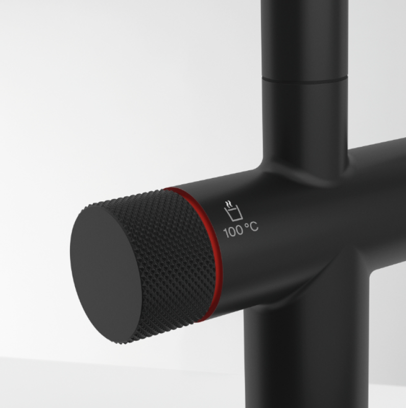 Franke Maris waterhub 4L boiler 3-1 con grifo de agua hirviendo mecánico Twist negro mate 160.0705.411