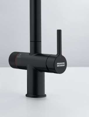 Franke Maris water hub 4L boiler 3-1 with Twist mechanical boiling water tap matte black with water hub mixer set 1208967861