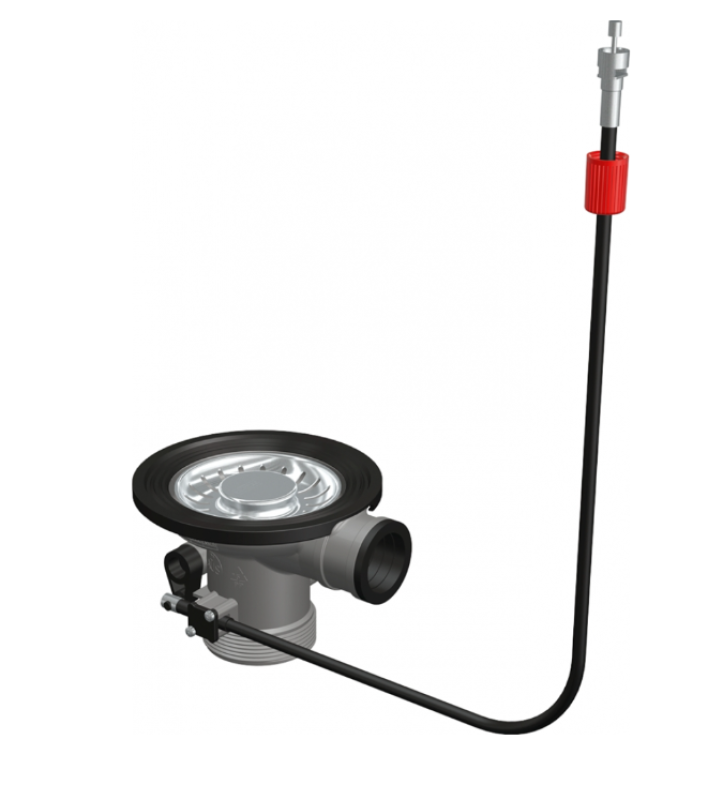 Desagüe Franke con vaciado automático para un fregadero con tapón integrado 112.0301.673