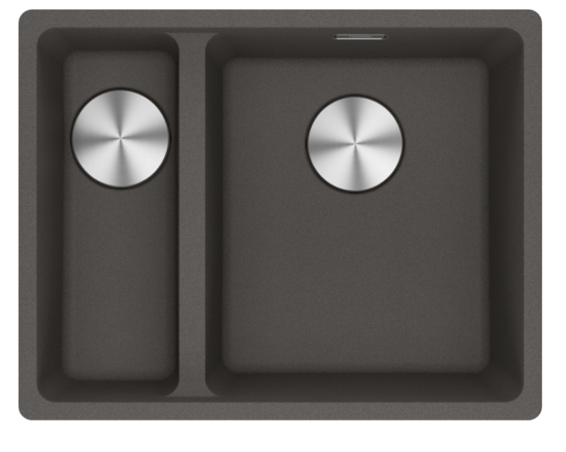 Franke Maris MRG 160-34-15 Fragranite Pizarra Gris Fregadero gris oscuro Derecha Bajo encimera 125.0714.607
