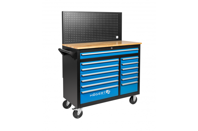 Armario de taller Hoegert con panel de pared