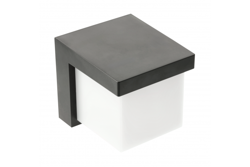 Luminaria TROPEA LED 10W, 900lm, IP54, AC220-240V, 50/60Hz, 4000K, negro