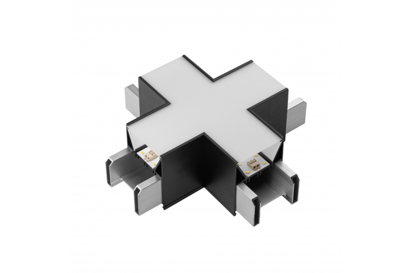 Conector + VINEA, LED, Negro