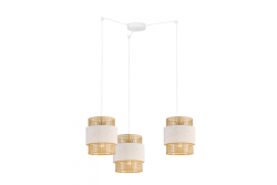 Luminaria de techo ABRA 2, 6151, AC220-240V, 50/60Hz, 3*E27, max.40W, prom. 20 cm, crema