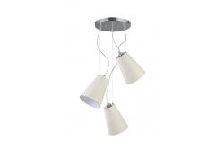 Luminaria de techo KASEL 3, 5314, AC220-240V, 50/60Hz, 3*E27, máx.40W, prom. 46 cm, crema