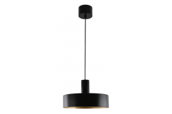 Luminaria de techo SELVIA II, 9585, máx. 250V, 50/60Hz, 1*E27, máx.40 W, IP20, prom. 30 cm, negro/oro