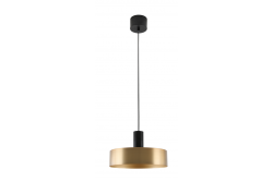 Luminaria de techo SELVIA II, 6072, máx. 250V, 50/60Hz, 1*E27, máx.40 W, IP20, prom. 30 cm, oro-negro