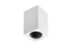 Luminaria de techo TIPO, aluminio, 60x60x100, IP20, máx 50W, cuadrado. Blanco