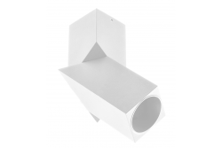 Luminaria de techo VIRGO, máx. 250V, 50/60Hz, 57x57x152mm, IP20, máx. 20W, Cuadrada, Blanca
