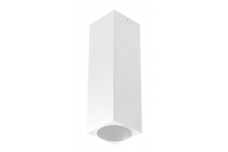 Luminaria de techo VIRGO, máx. 250V, 50/60Hz, 57x57x152mm, IP20, máx. 20W, Cuadrada, Blanca