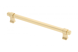 Manija de muebles GTV IMPERIAL, C=192 mm, L=226 mm, ZnAl, oro cepillado