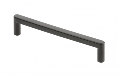 Furniture handle GTV NYXA, C=128 mm, L=138 mm, ZnAl, matt black