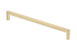 Manija de muebles GTV NYXA, C=192 mm, L=202 mm, ZnAl, oro cepillado