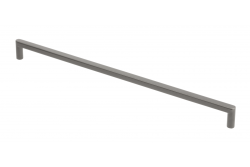 Manija de muebles GTV NYXA, C=320 mm, L=330 mm, ZnAl, grafito claro