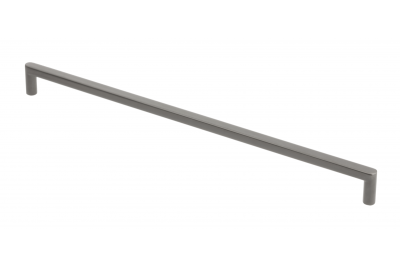 Furniture handle GTV NYXA, C=320 mm, L=330 mm, ZnAl, light graphite